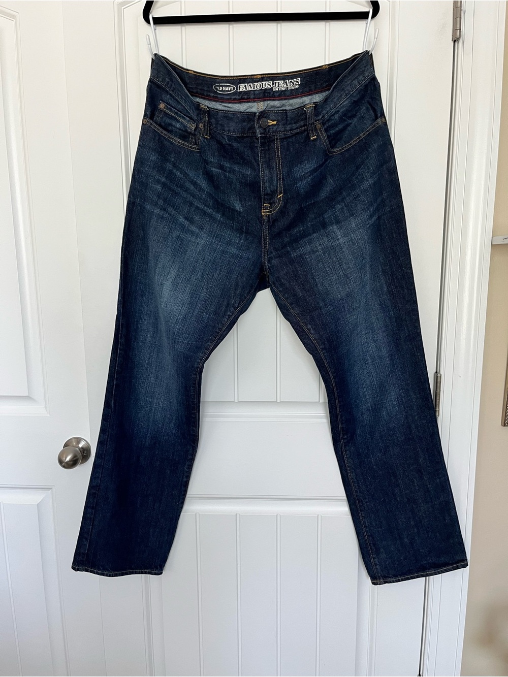 Old Navy Men’s Dark Blue Slim Fit Jeans Size 40x32